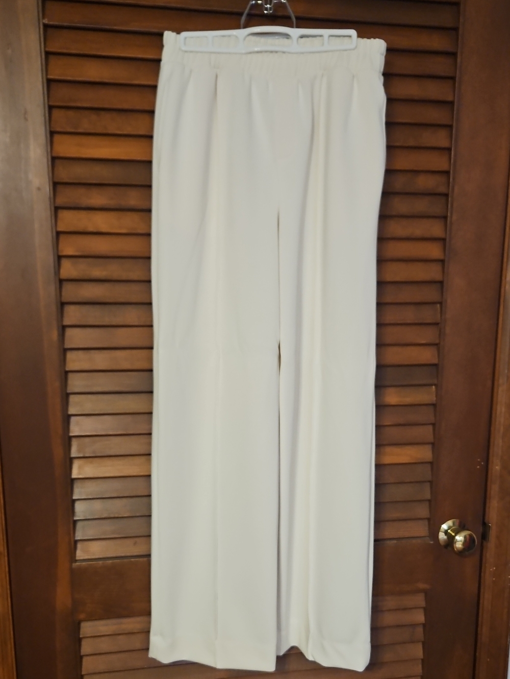 a new day Wide-Leg Pull-On Pants in White